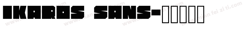 Ikaros Sans字体转换